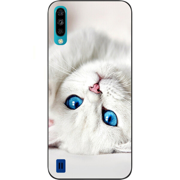 

Силиконовый чехол Amstel для ZTE Blade A7 2020 с картинкой Белый кот