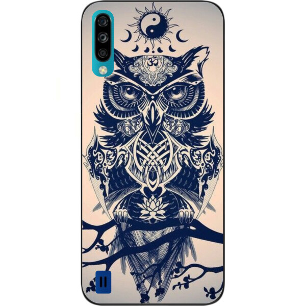 

Бампер силиконовый чехол Amstel для ZTE Blade A7 2020 с картинкой Сова