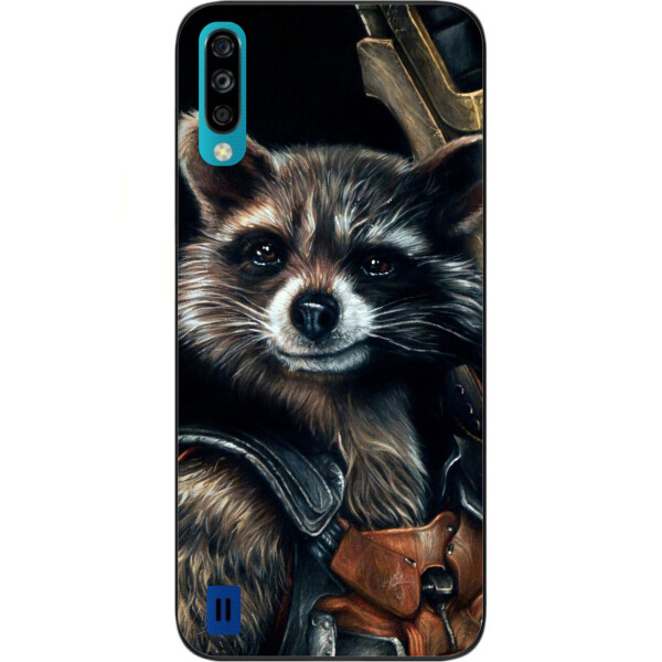 

Бампер силиконовый чехол Amstel для ZTE Blade A7 2020 с картинкой Енот ракета