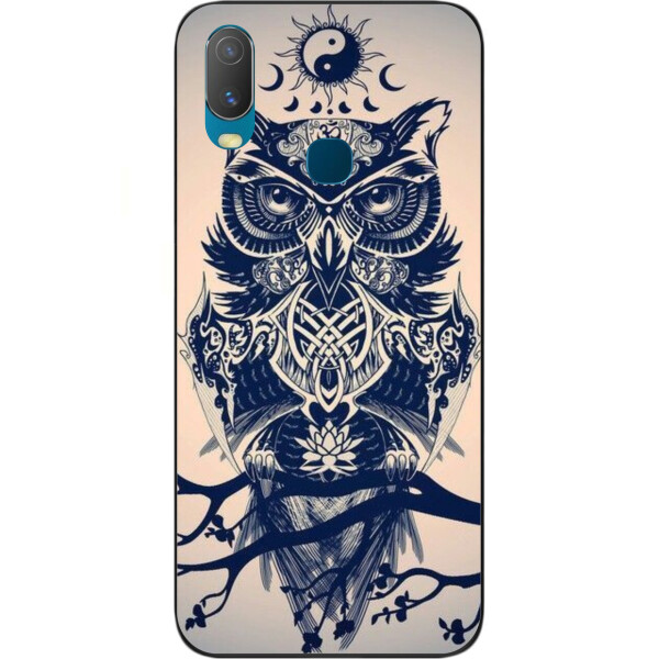 

Бампер силиконовый чехол Amstel для Vivo Y11 с картинкой Сова