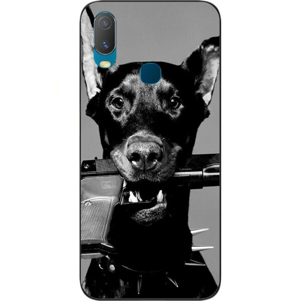 

Оригинальный чехол Amstel для Vivo Y11 с картинкой Черный пес