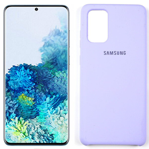 

Чехол Original Soft Case Samsung G985 Galaxy S20 Plus Лавандовый (30252)
