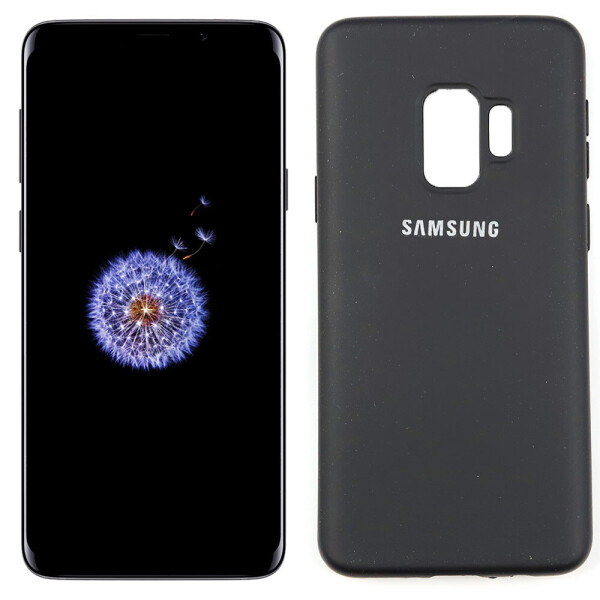 

Чехол силиконовый для Samsung G960 Galaxy S9 Черный FULL (28120)
