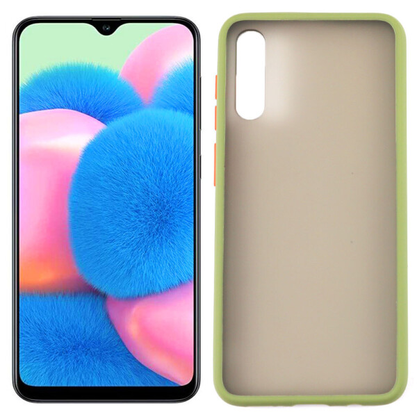 

Чехол матовый для Samsung A307/A505 Galaxy A30s/A50/A50 Темно-зеленый (29010)