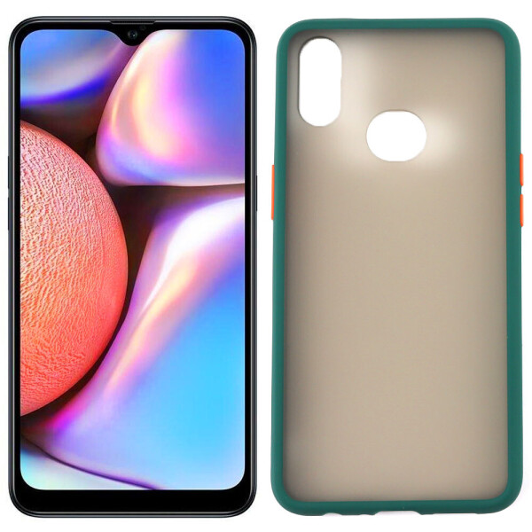 

Чехол матовый для Samsung A107 Galaxy A10s Темно-зеленый (29007)