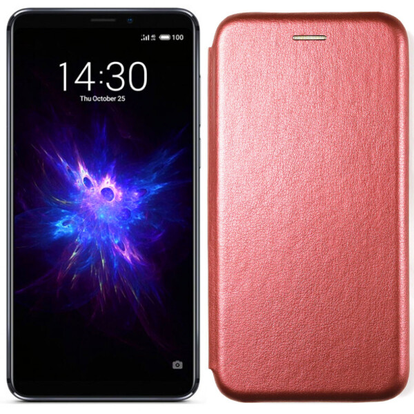 

Чехол Book Cover U-Like Best Meizu M8 Note Marsala (30293)