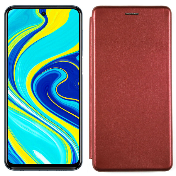 

Чехол Book Cover U-Like Best Xiaomi Redmi Note 9s/Note 9 Pro Marsala (30299)