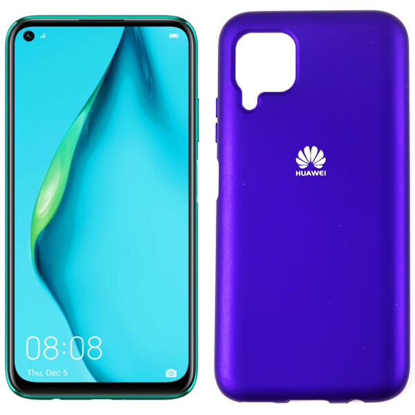 

Чехол силиконовый для Huawei P40 Lite Фиолетовый FULL (29225)