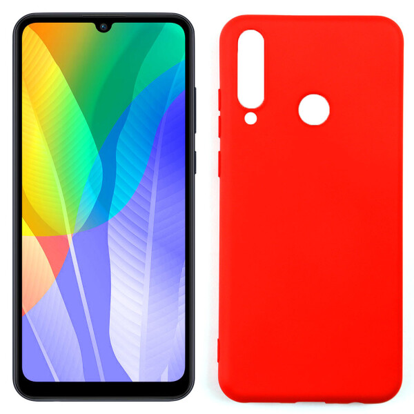

Чехол Original Soft Case Huawei Y6P Красный FULL (29642)