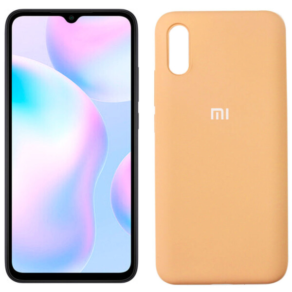 

Чехол Original Soft Case Xiaomi Redmi 9a Бежевый FULL (29661)