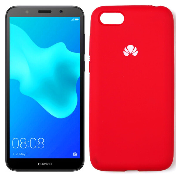

Чехол Original Soft Case Huawei Y5 2018 Вишневый FULL (30023)