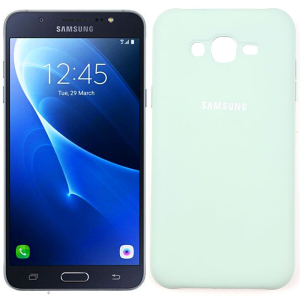 

Чехол силиконовый для Samsung J700 Голубой FULL (28132)