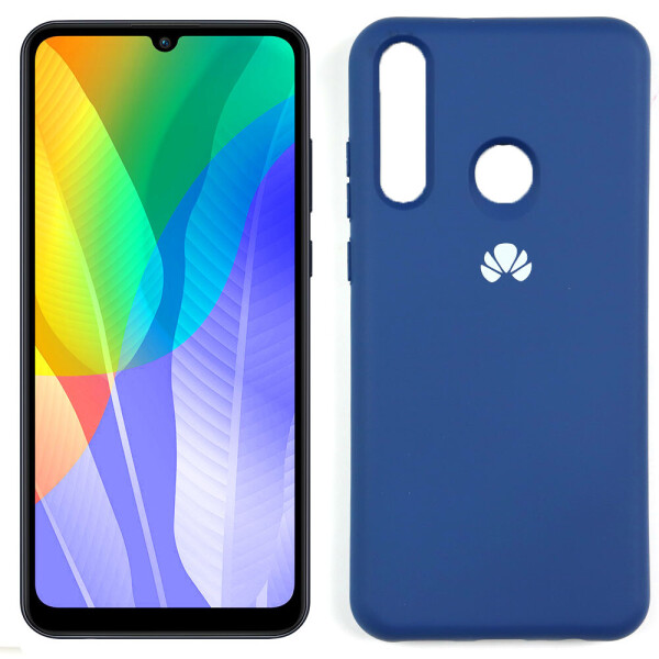 

Чехол Original Soft Case Huawei Y6P Синий FULL (30026)