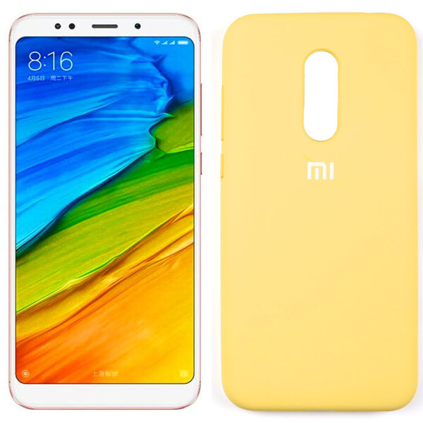 

Чехол Original Soft Case Xiaomi Redmi 5 Plus Золотой FULL (30000)