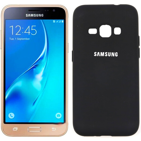 

Чехол силиконовый для Samsung J120 Чёрный FULL (28127)