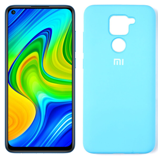 

Чехол Original Soft Case Xiaomi Redmi Note 9/Redmi 10X Ярко синий FULL (30004)