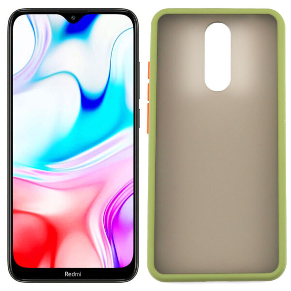

Чехол матовый для Xiaomi Redmi 8 Темно-зеленый (28991)