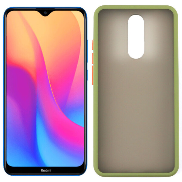 

Чехол матовый для Xiaomi Redmi 8A Темно-зеленый (28996)