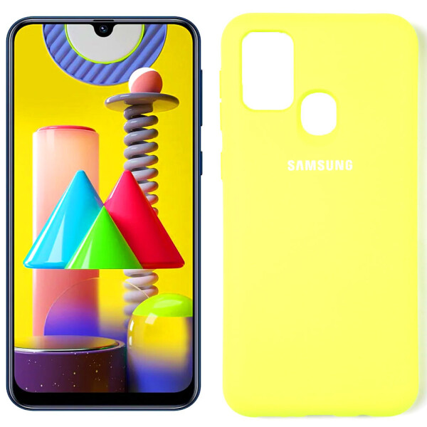 

Чехол Original Soft Case Samsung M315 Galaxy M31 Лимонный FULL (30046)