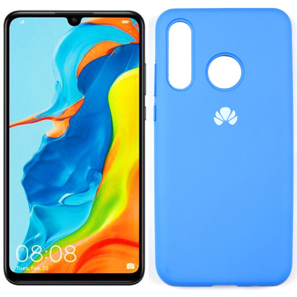 

Original Soft Case Huawei P30 Lite Светло синий FULL (30019)