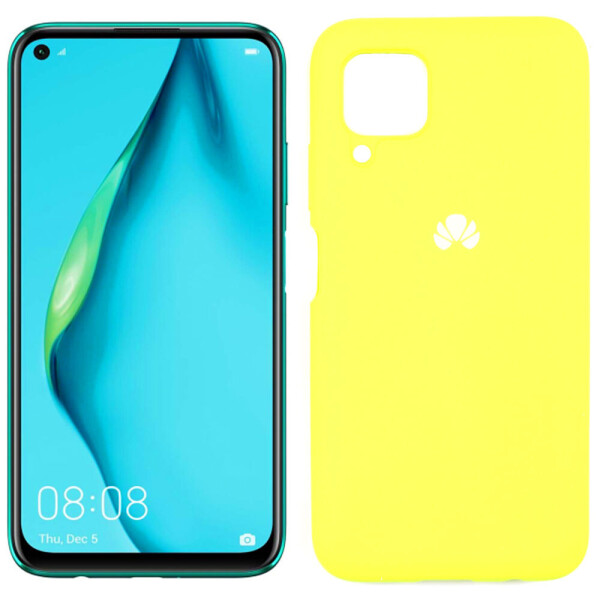 

Чехол Original Soft Case Huawei P40 Lite Лимонный FULL (30020)