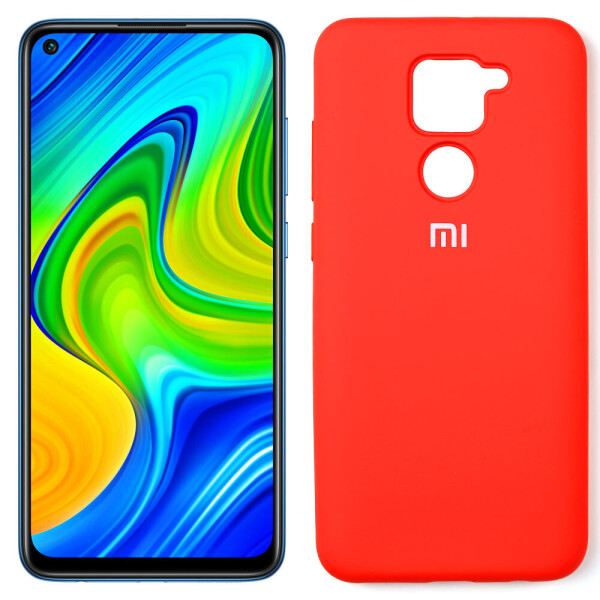 

Чехол Original Soft Case Xiaomi Redmi Note 9/Redmi 10X Красный FULL (30006)