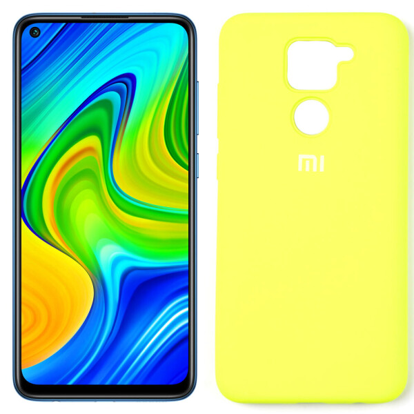 

Чехол Original Soft Case Xiaomi Redmi Note 9/Redmi 10X Лимонный FULL (30054)