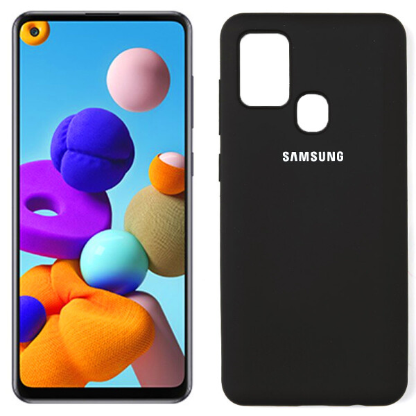 

Чехол Original Soft Case Samsung A217 Galaxy A21s Черный FULL (29976)
