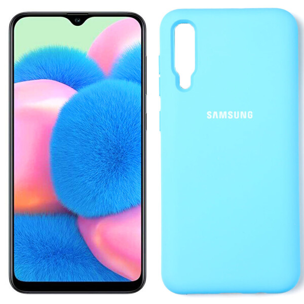 

Чехол Original Soft Case Samsung A307/A505 Galaxy A30s/A50 2019 Ярко Синий FULL (30033)