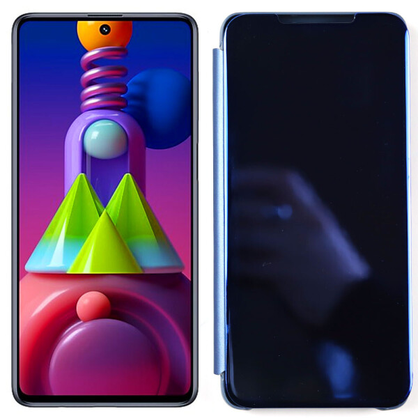 

Чехол-книжка Clear View Standing Cover для Samsung M515 Galaxy M51 Blue (30533)