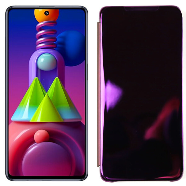 

Чехол-книжка Clear View Standing Cover для Samsung M515 Galaxy M51 Purple (30534)