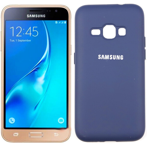 

Чехол силиконовый для Samsung J120 Синий FULL (28126)