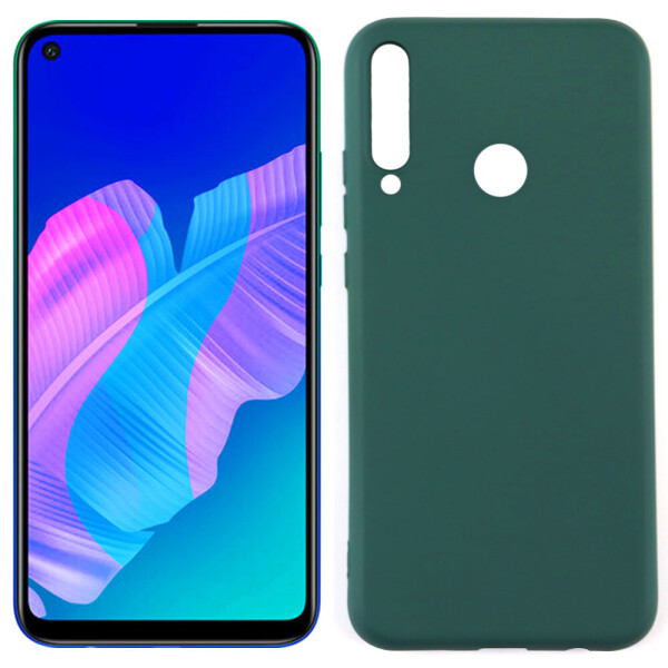 

Чехол Original Soft Case Huawei P40 Lite E Темно Зеленый FULL (29332)