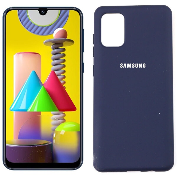 

Чехол Original Soft Case Samsung M315 Galaxy M31 Синий FULL (29835)