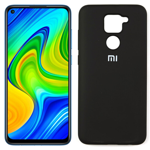 

Чехол Original Soft Case Xiaomi Redmi Note 9/Redmi 10X Черный FULL (29881)