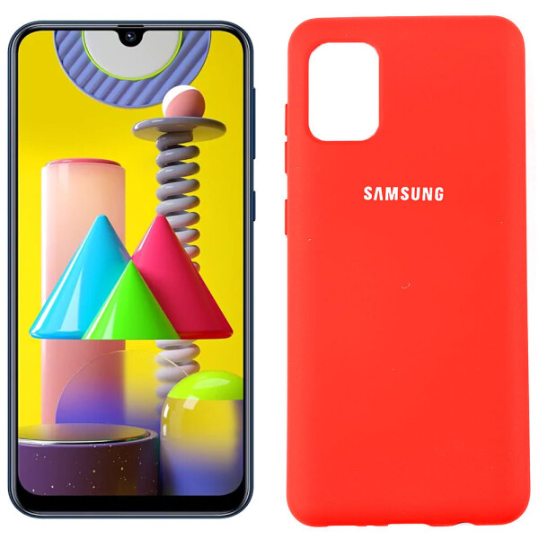 

Чехол Original Soft Case Samsung M315 Galaxy M31 Красный FULL (29836)