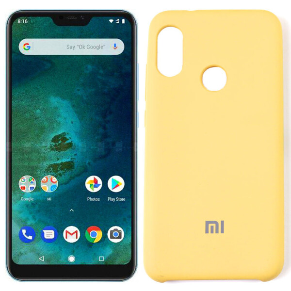 

Чехол силиконовый для Xiaomi Redmi 6 Pro/Mi A2 Lite Золотой (28781)