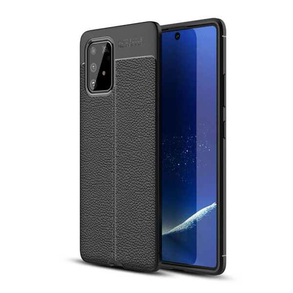 

Чехол силиконовый Auto Focus кожа Samsung G770 Galaxy S10 Lite Black (29079)