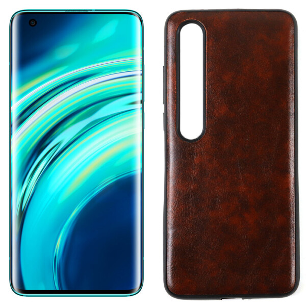 

Кожаный чехол Lava для Xiaomi Mi 10/Mi 10 Pro Dark Brown (29373)