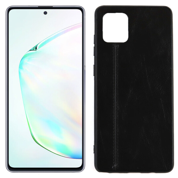 

Кожаный чехол Line для Samsung N770 Galaxy Note 10 Lite (A81) Black (29374)