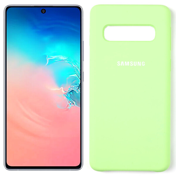 

Чехол Original Soft Case Samsung G973 Galaxy S10 Зеленый (30234)