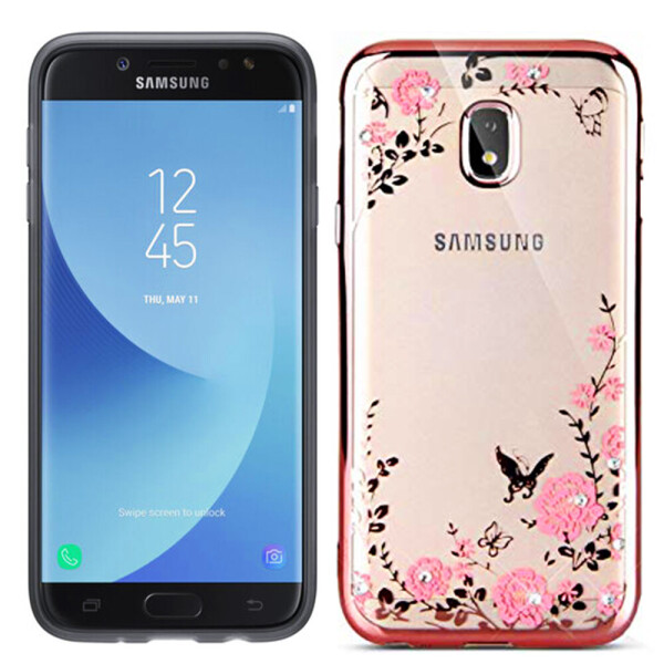 

Чехол Flowers diamonds TPU для Samsung J730 (J7 2017) (17156)