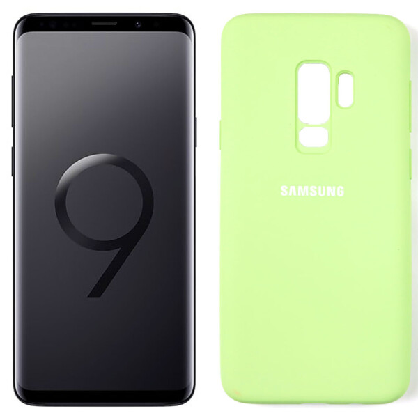 

Чехол Original Soft Case Samsung G965 Galaxy S9 Plus Минтоловый FULL (29987)