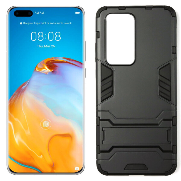 

Чехол HONOR Hard Defence Series Huawei P40 Pro Black (29928)