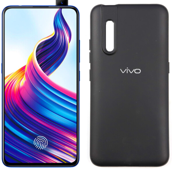 

Чехол силиконовый для Vivo V15 Pro Чёрный FULL (28176)