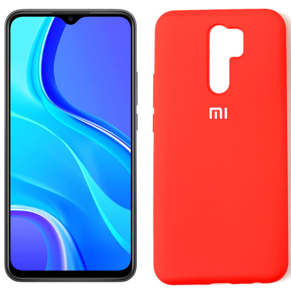 

Чехол Original Soft Case Xiaomi Redmi 9 Красный FULL (29434)