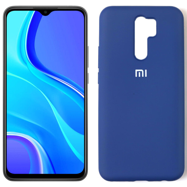 

Чехол Original Soft Case Xiaomi Redmi 9 Темно Синий FULL (29432)