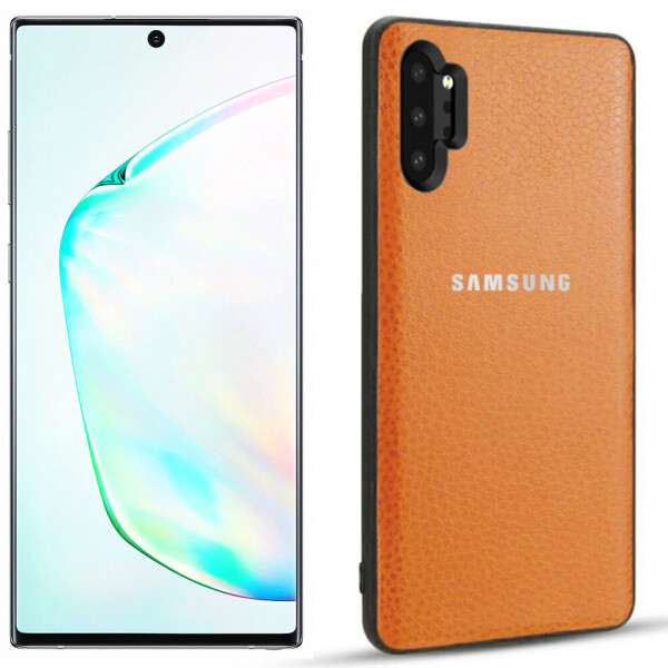 

Кожаная накладка Classic series для Samsung Galaxy Note 10 Plus Коричневый (29435)