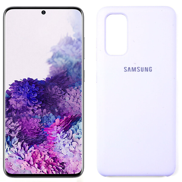 

Чехол Original Soft Case Samsung G980 Galaxy S20 Лавандовый (30246)