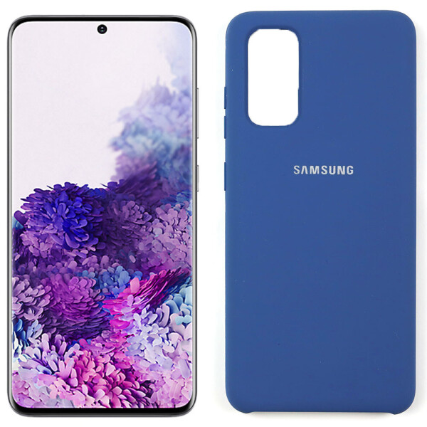 

Чехол Original Soft Case Samsung G980 Galaxy S20 Синий (30244)